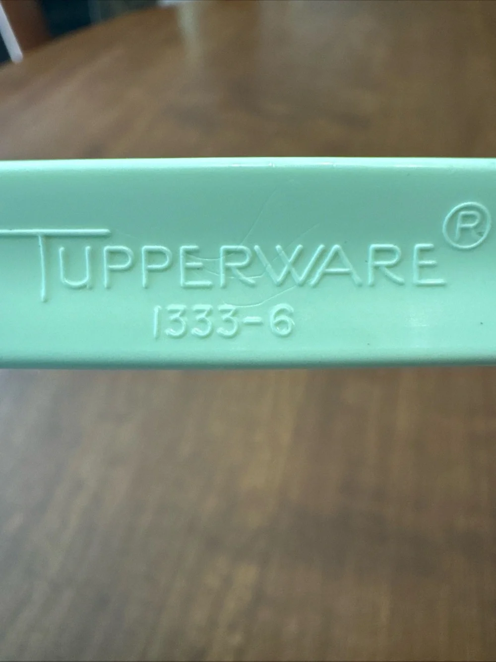 Tupperware branded melon